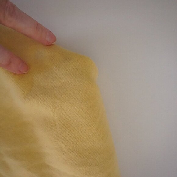 Vtg '90s Hanes Heavyweight Cotton Yellow Grand Canyon Crewneck Sweater 2XL - Picture 10 of 11